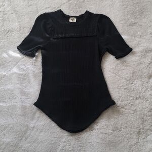 We The Free Womens Black Top